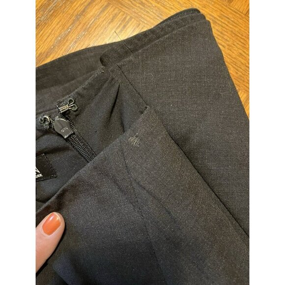 Vtg Anne Klein Skirt 14 Black Gray Wool Blend Maxi Classic Amish Conservative - Picture 12 of 12